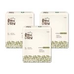 [SALLY'S LAW] Sanitary Pads Cotton Therapy Large - 100% Pure Cotton, US-Certified, Quick Absorption, Ergonomic Leak Prevention for Dry Comfort - Made in Korea